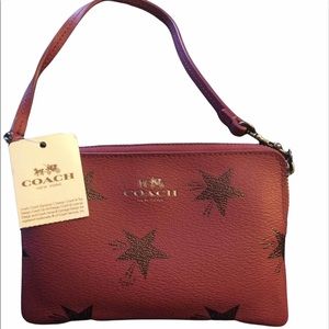 Coach Star Canyon Corner Wristlet.Brand New